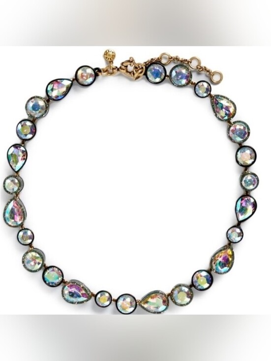 J. Crew Jewelry - J.Crew Brulee Iridescent Sea Glass Necklace